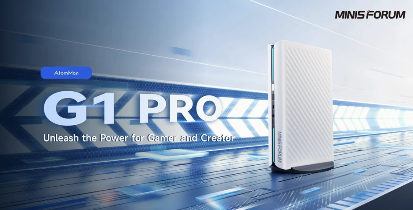 Desktop Power, Compact Size: Introducing the Game-Changing MINISFORUM G1 Pro